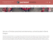 Tablet Screenshot of eastmontschool.com